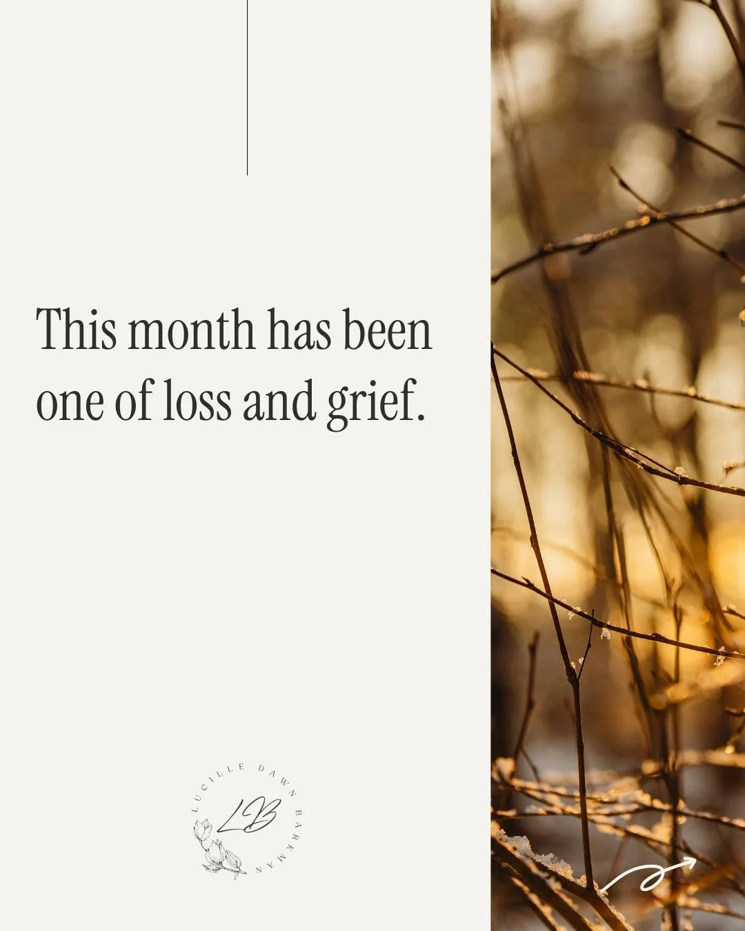 Loss is heavy, and grief can feel endless.

You don&rsquo;t have to navigate it alone. Take a moment to honor your feelings, and reach out if you need support. Sharing your story or leaning on someone you trust can help you carry the weight.

Comment