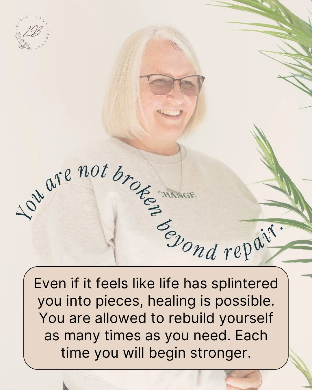 Friendly reminder: Your story isn&rsquo;t over, it&rsquo;s just evolving. 🤍
Brick by brick, piece by piece. You&rsquo;ve got this.
Softness is a strength. Rebuilding is a brave act.
Proof that you can start over as many times as it takes.

#SelfComp