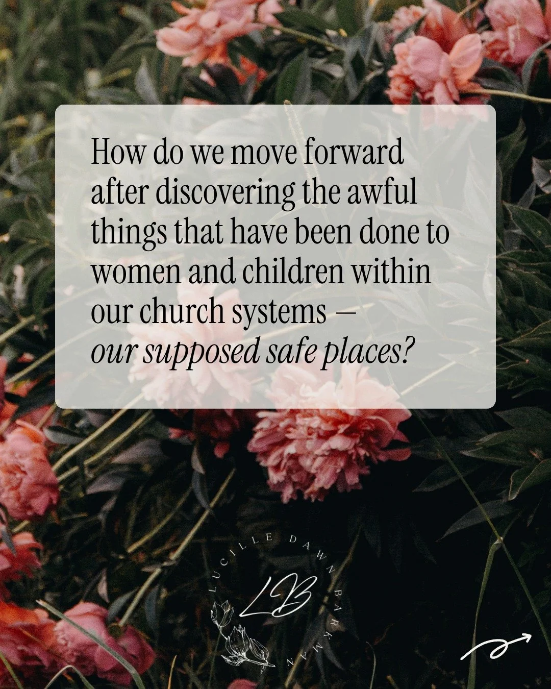 When the place that shaped your faith becomes the place that breaks your trust, the grief is real.
You&rsquo;re not wrong for questioning.

#FaithDeconstruction #ChurchHurt #SpiritualAbuseAwareness #HealingAfterBetrayal #ReligiousTrauma #WomenFinding