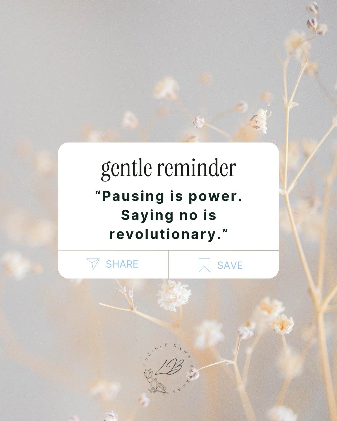 In a world that equates "busy" with "worthy," choosing to stop is an act of defiance. 

Every "no" you say to something that drains you is a "yes" to your own peace. 

Remember: you aren&rsquo;t a machine; you&
