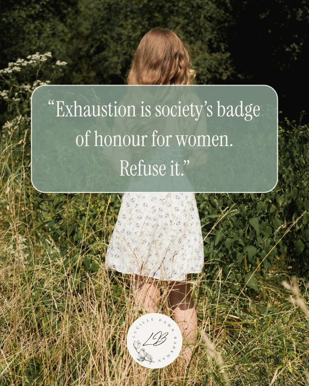 I&rsquo;m handing back the badge. Who&rsquo;s with me? 🚮

Society might reward the burnout, but your body pays the price. Refusing exhaustion isn't a failure&mdash;it&rsquo;s a reclamation of your life. 

#BreakTheCycle #WomenEmpowerment