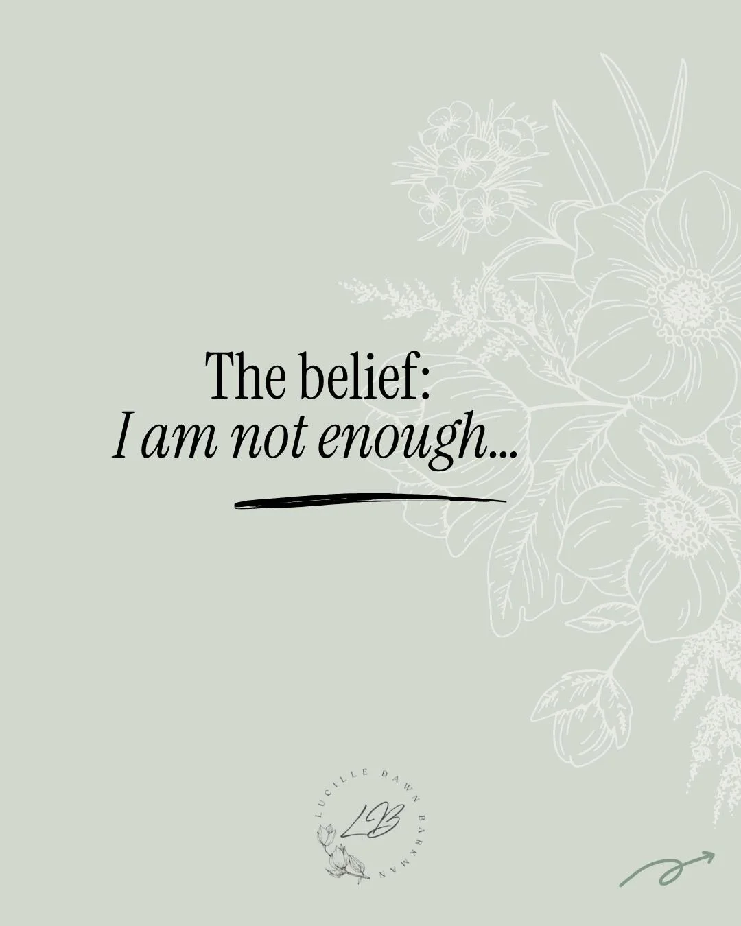 The belief &lsquo;I am not enough&rsquo; can quietly hold us back. Comparing yourself to others, feeling stuck, wondering if you should keep going&hellip; You don&rsquo;t have to navigate it alone. I offer 1:1 sessions to guide you from confusion to 