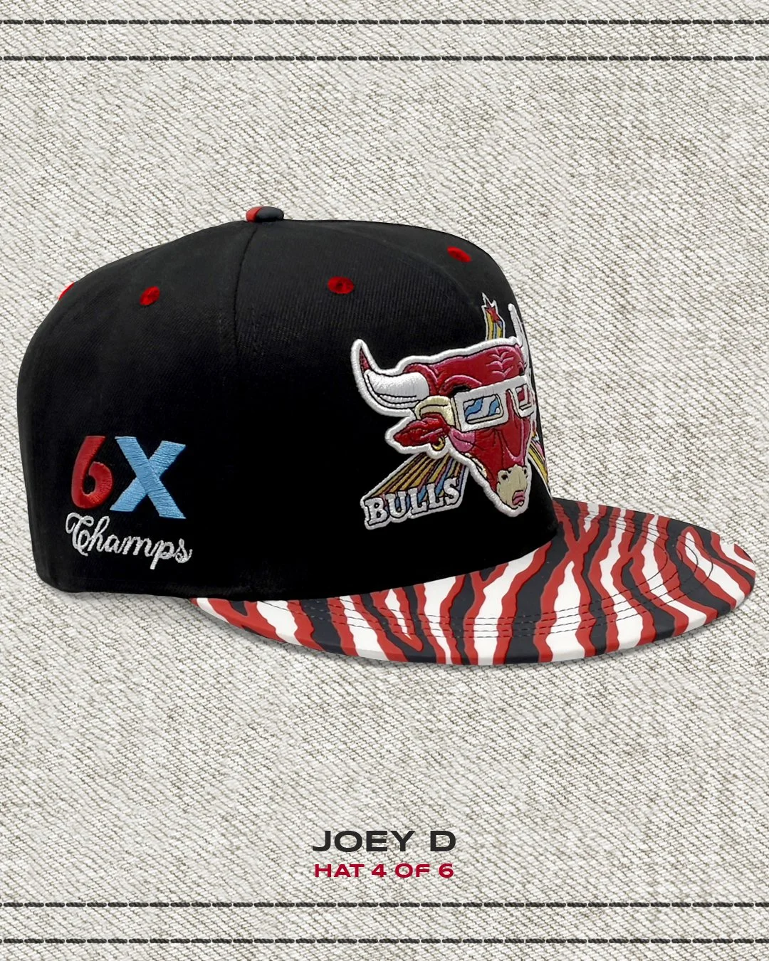 Chicago Bulls Joey D. 76 BMO Hat Chicago NBA