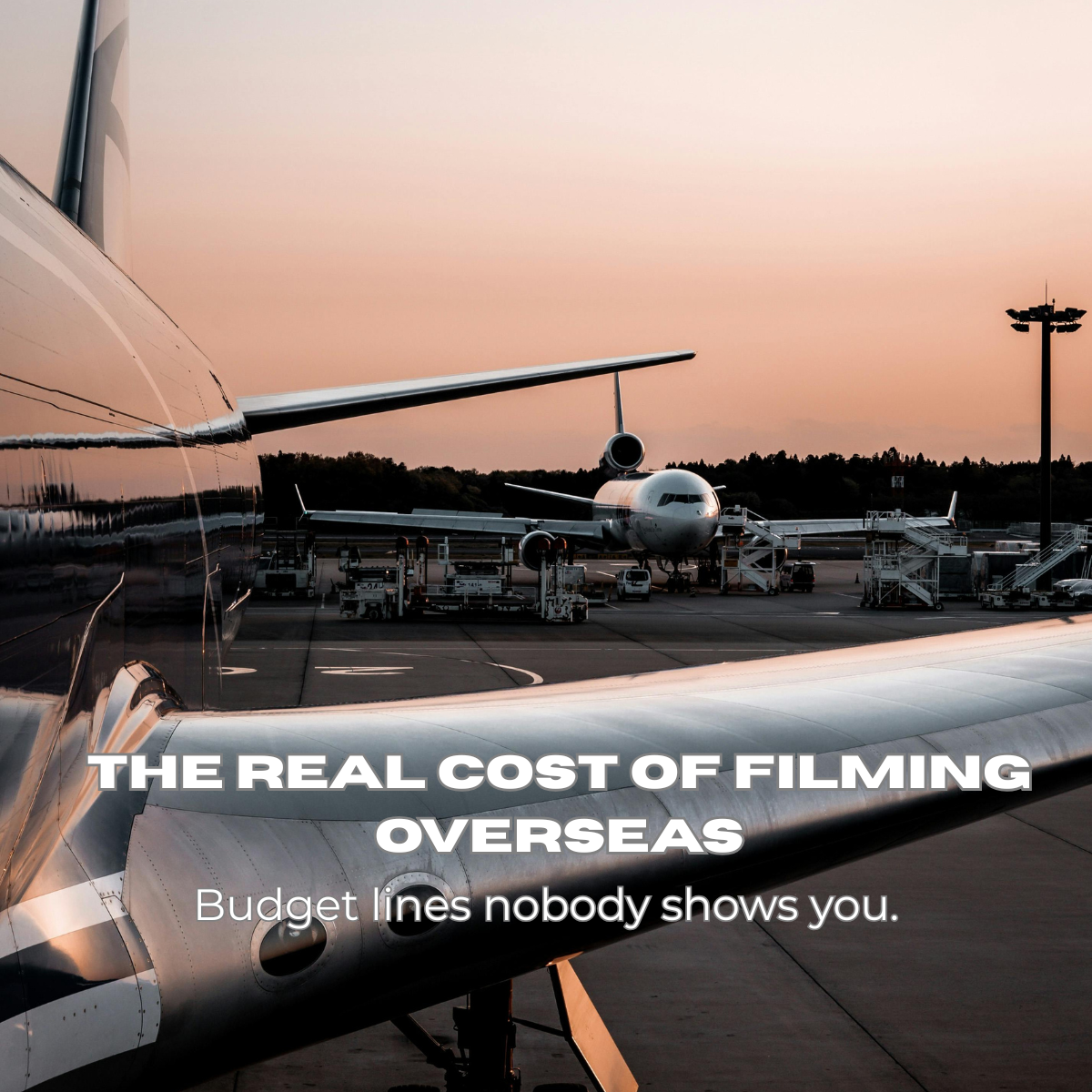 The Real Cost of Filming Overseas  (Budget Lines Nobody Shows You)