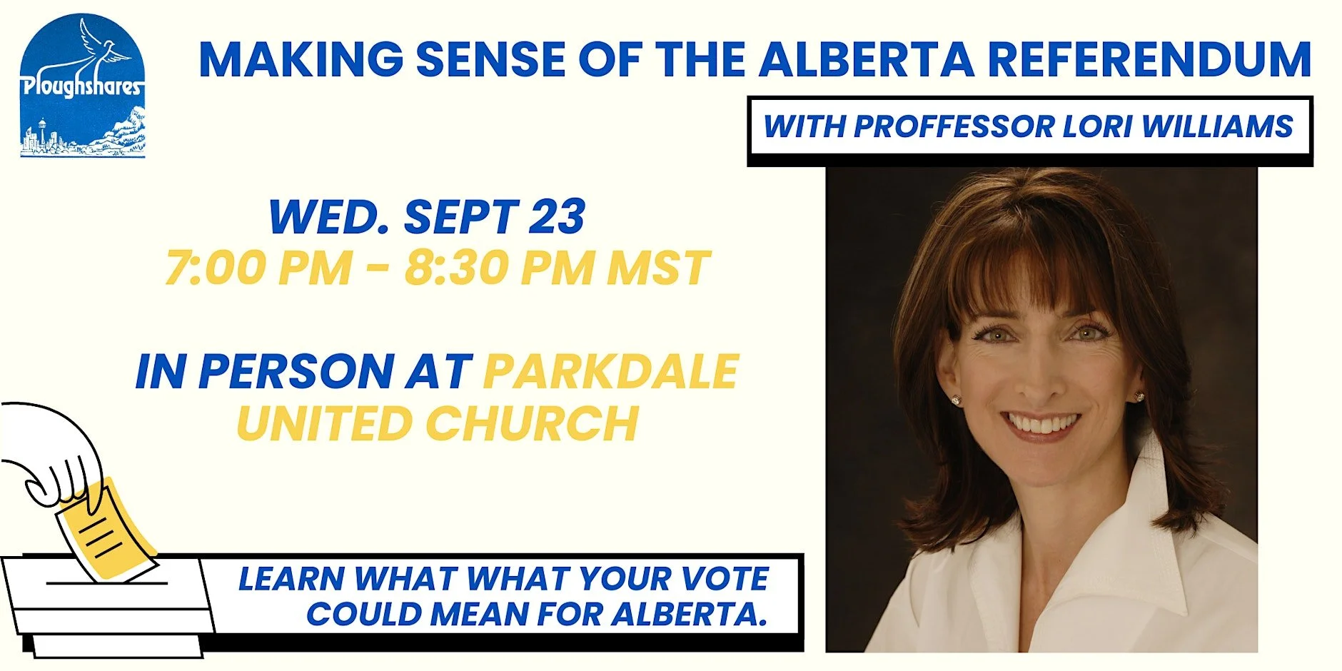 Making Sense of the Alberta Referendum with Dr. Lori Williams