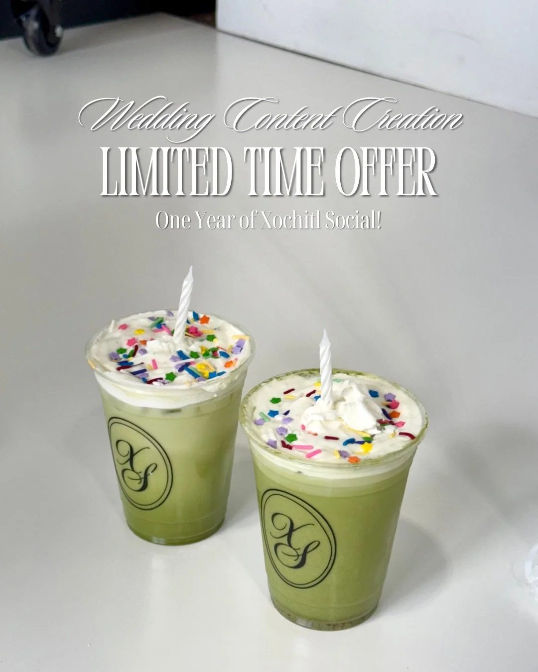 Because SO many of you entered our giveaway &amp; have been showing us so much love, we&rsquo;re ending our birthday with one last special! 🥂

Calling all 2026 &amp; 2027 brides!!! If you book with us this month, you&rsquo;ll receive $100 off your p