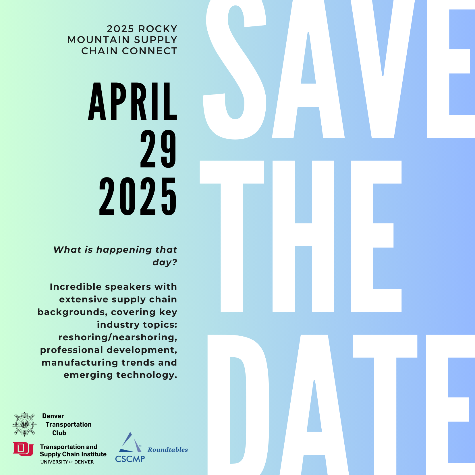 2025 Rocky Mountain Supply Chain Connect