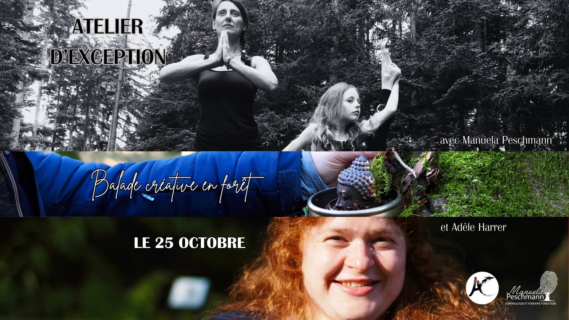 Atelier avec Manuela Peschmann : une balade créative en forêt d'exception !