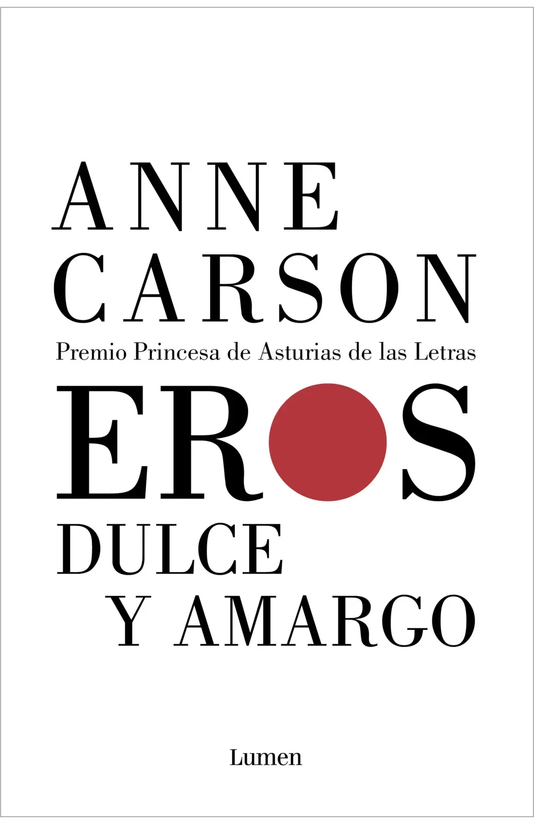Portada libro "Eros dulce y amargo"
