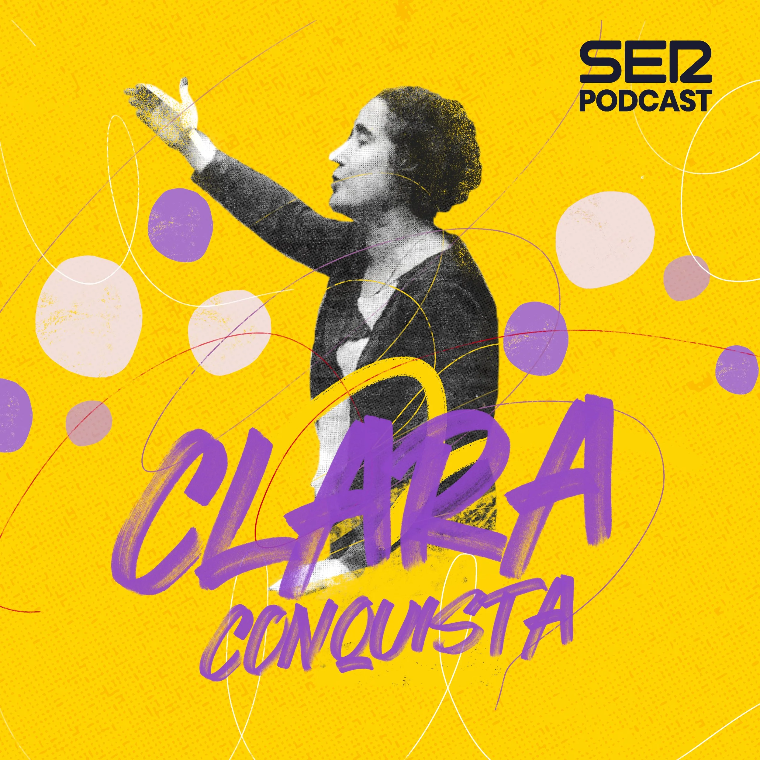 Portada podcast "Clara conquista"