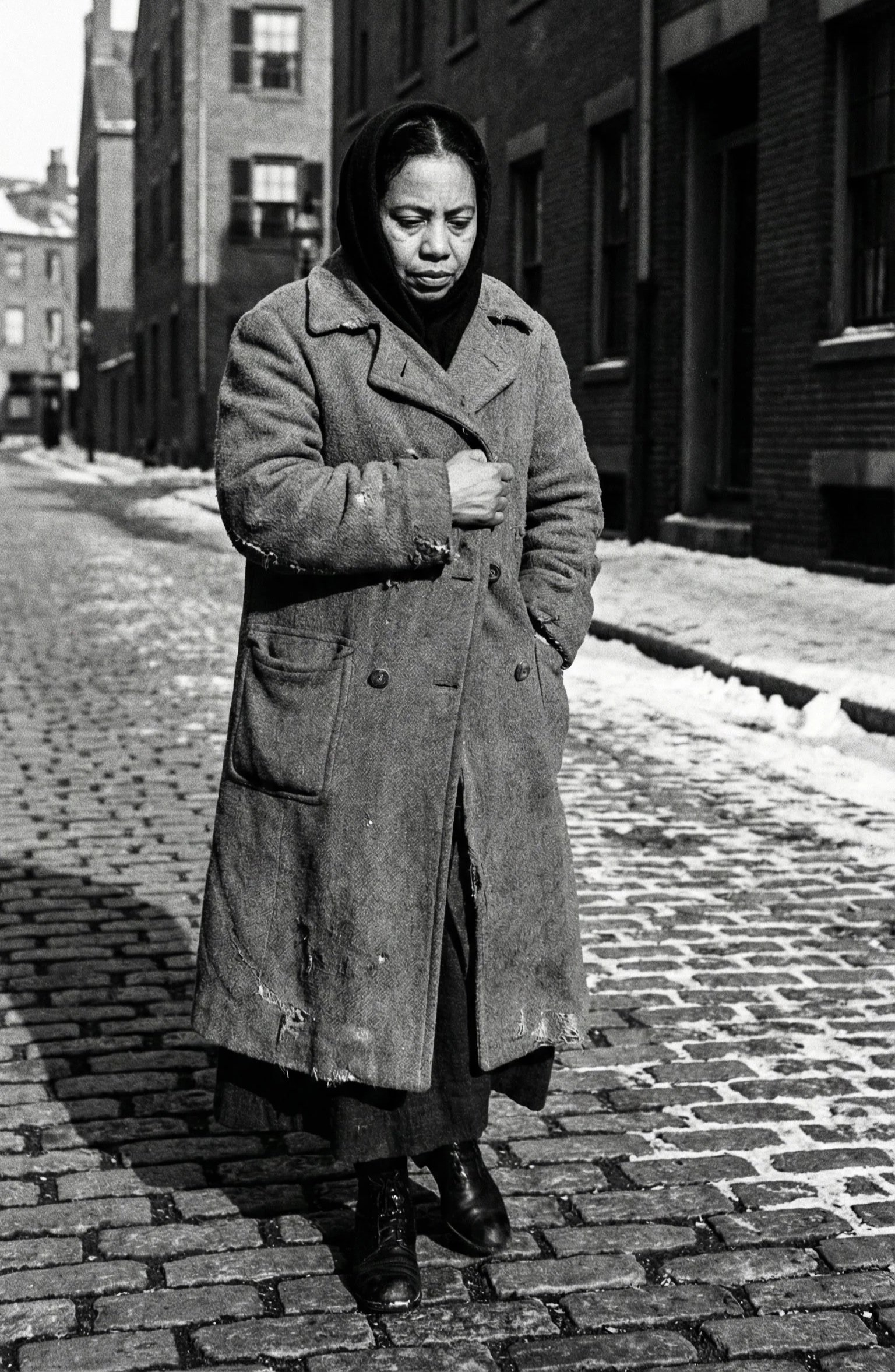 Recreación de Phillis Wheatley en los últimos años de su vida