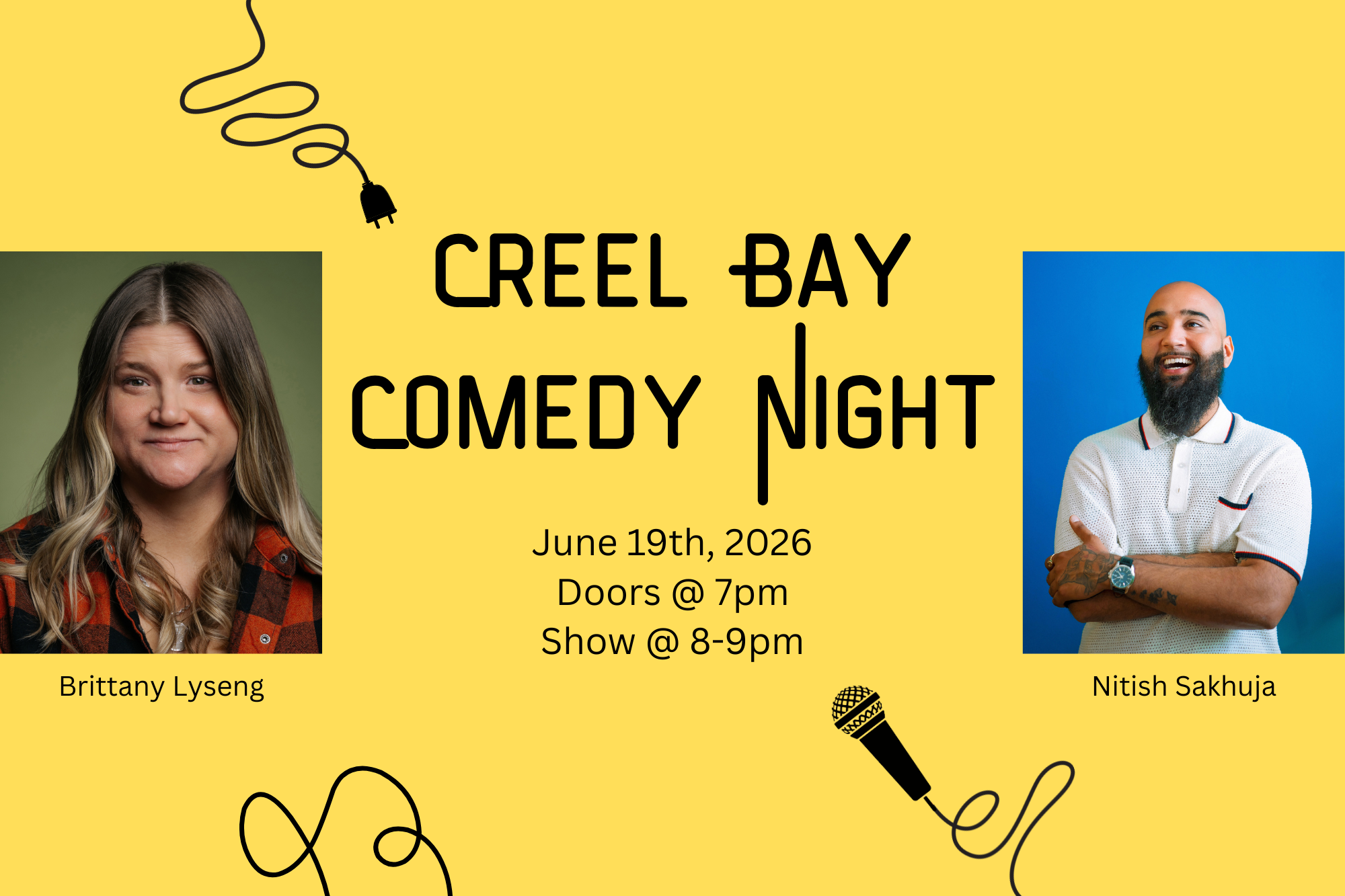 Creel Bay Comedy Night