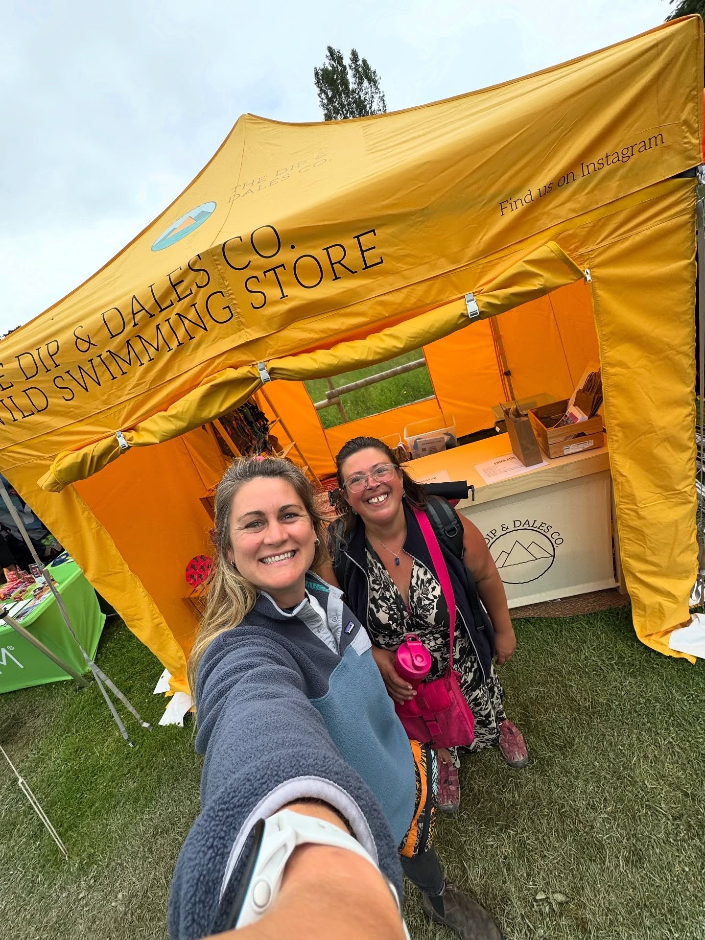 A huge thank you to the amazing Jess for holding down the Dip and Dales stand at the Great North Swim all weekend in Windermere 💙🌊

I&rsquo;m so incredibly grateful for kind, generous people who show up, support, and give their energy so willingly.