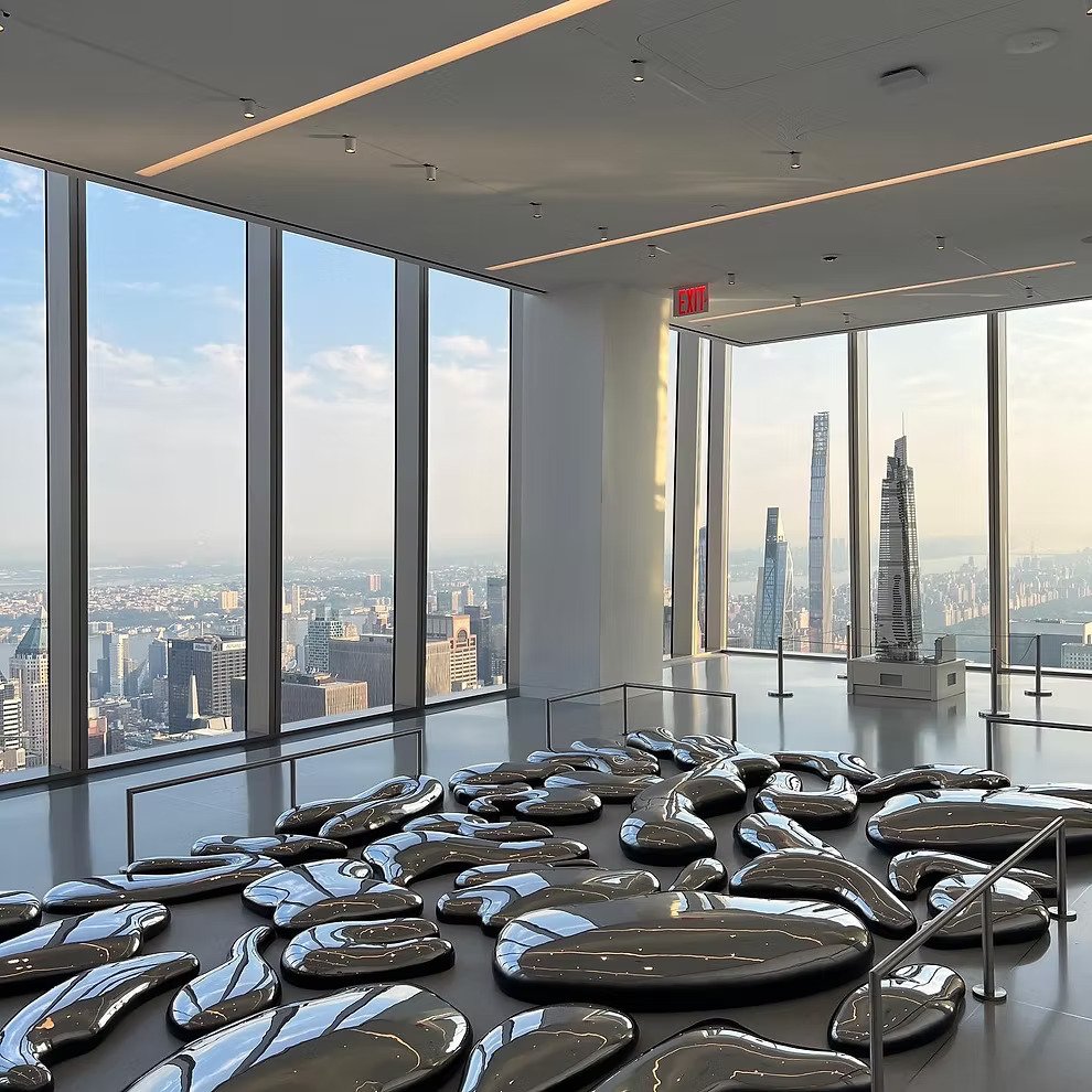 Yayoi Kusama 'Clouds' public art