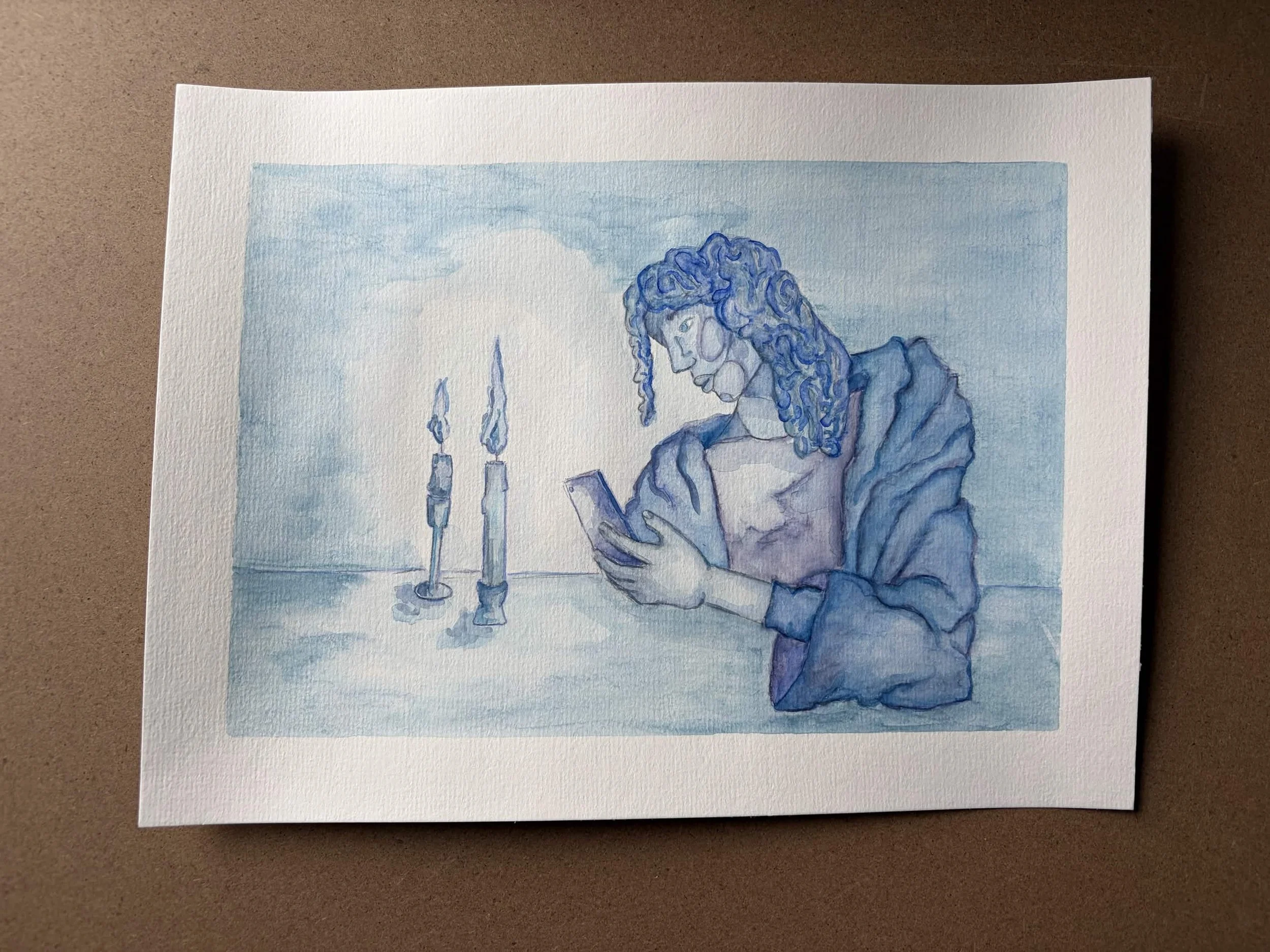 Like a Moth to a Light (Blue Monochrome).JPG