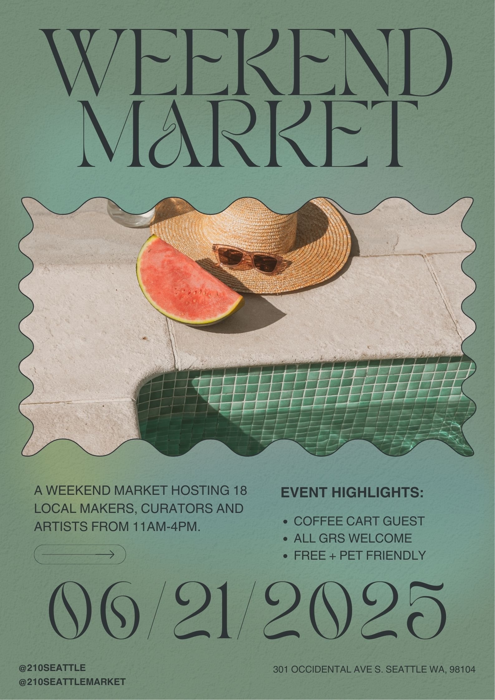 June 21st Saturday Market