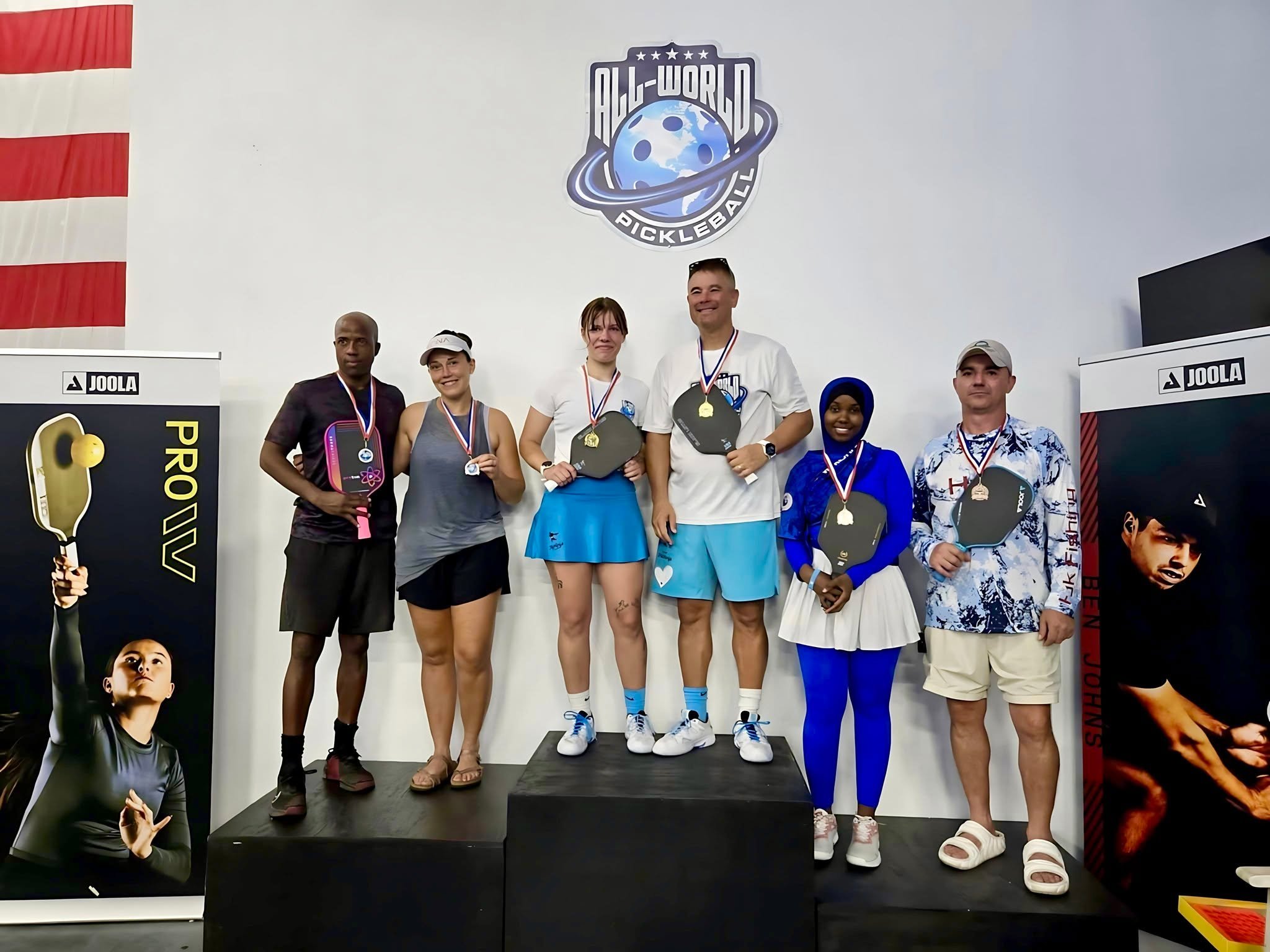 🏆 Paddle Battle 2025 = COMPLETE.
A huge thank you to everyone who came out to compete, cheer, and bring the energy. The dinks were sharp, the serves were spicy, and the trash talk sure was entertaining!🤣
🎉 Congrats to the champions!
Men’s