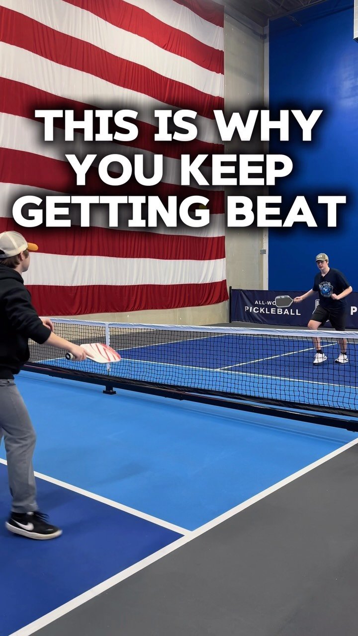 Here’s why you keep getting beat at the net – and how to fix it. 👇
If you’re getting passed, lobbed, or smashed on at the kitchen line… you’re probably making one of these 3 mistakes:
1️⃣ Paddle too low
2️⃣ Feet too f