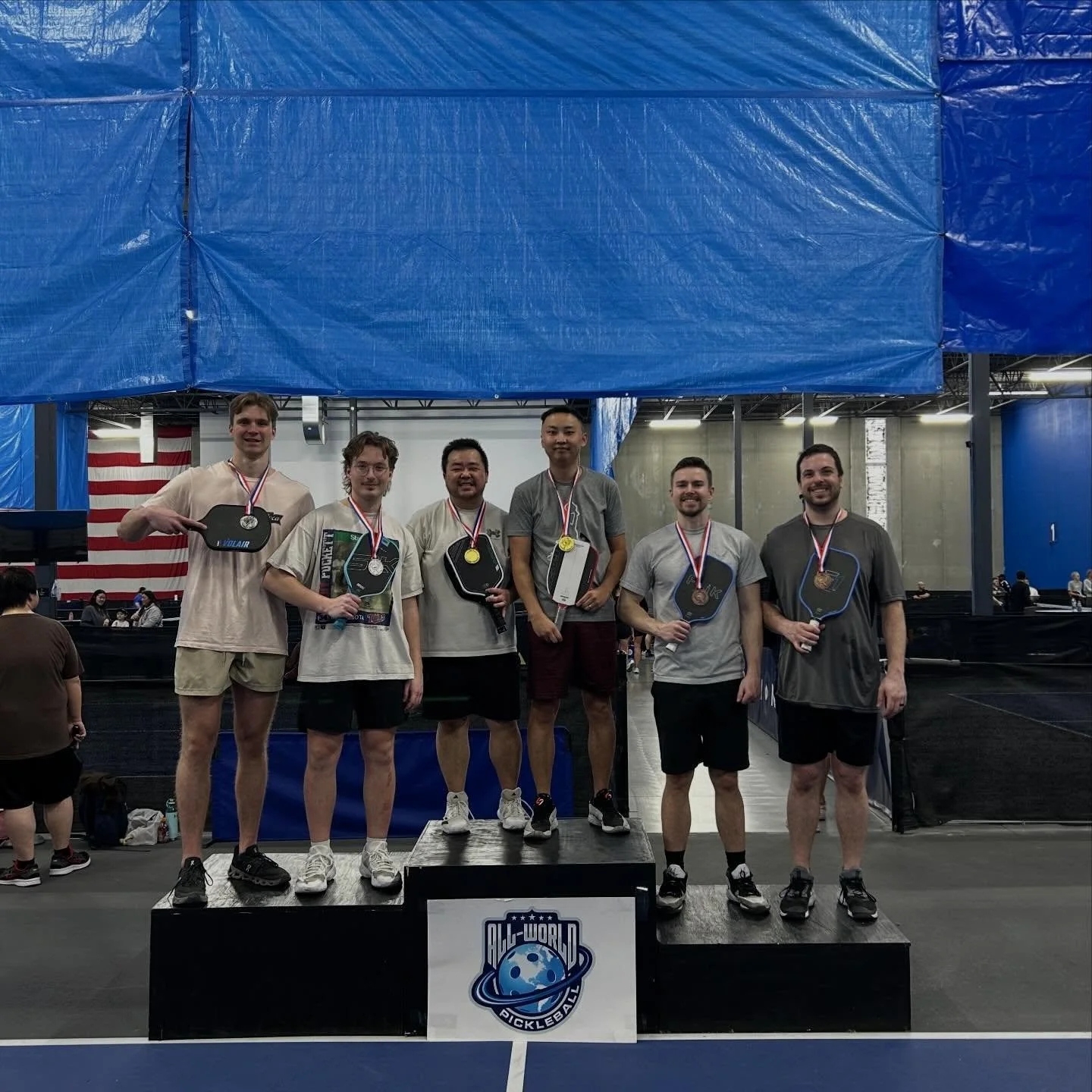 Our Men&rsquo;s 3.5-3.99 Winners! 👏

🥇 Jordan Lee &amp; Yuepeng Khang
🥈 Casey Pearson &amp; Matt Brandeen
🥉 Andrew Kalb &amp; Jesse Sylvis