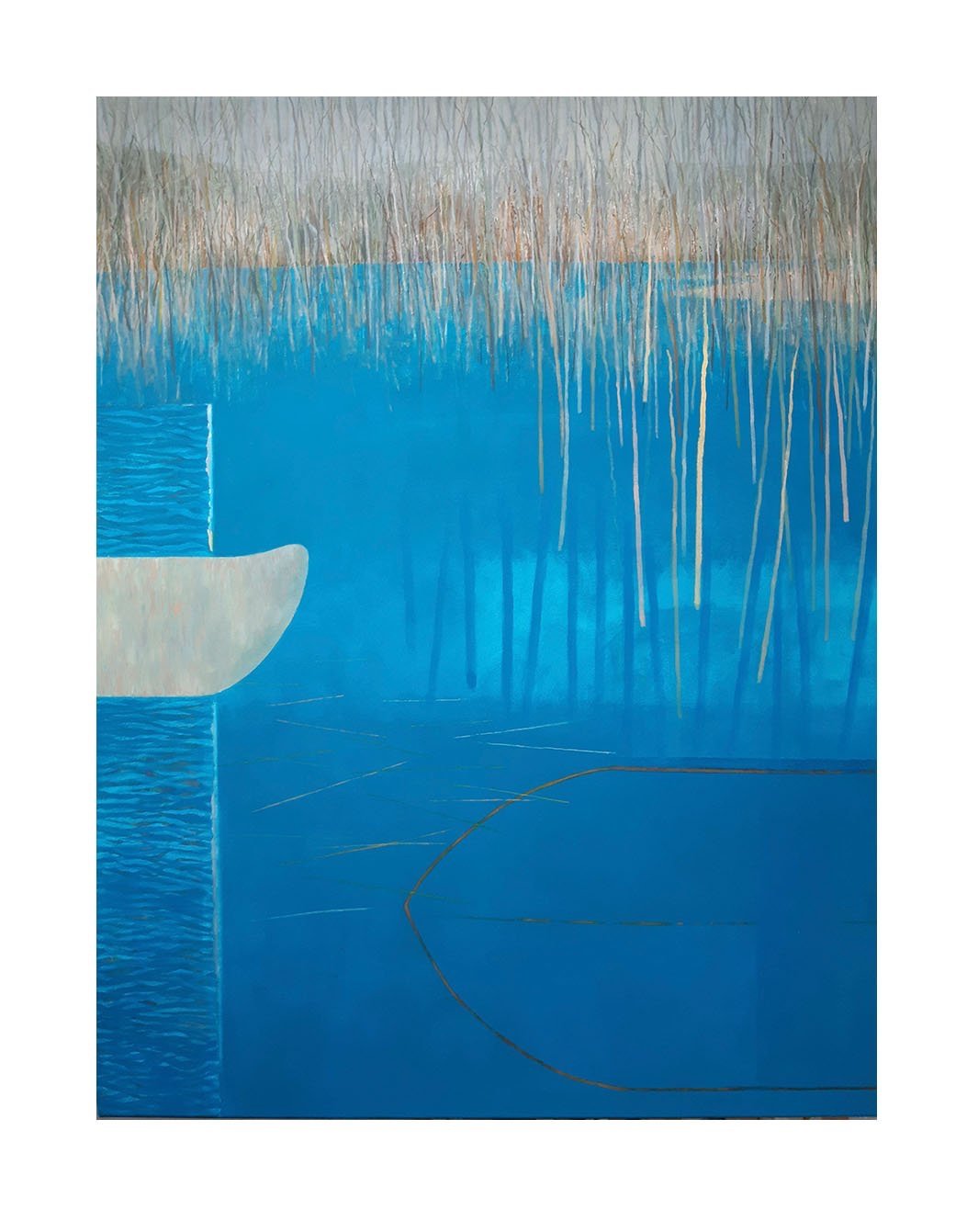 River of Dreams Oil on Canvas !08 h by 106 cm w SOLD