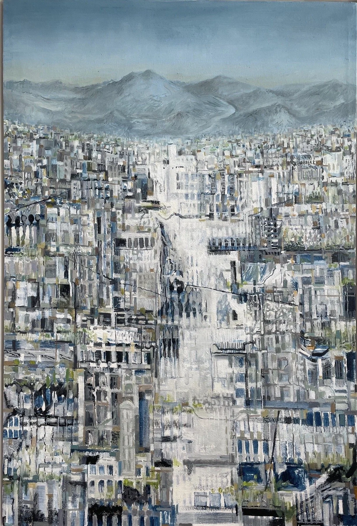 Majellas Oil on Canvas 65cm h by 45 cm w