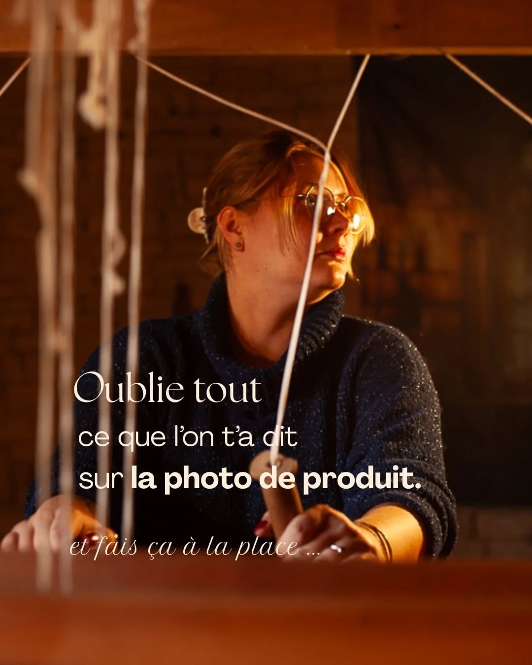 &Agrave; toi Artisanes &agrave; l&rsquo;&acirc;me divergente et indomptables, s&rsquo;il te plait,

Laisse ta sensibilit&eacute; inonder ce monde par la beaut&eacute; qui t&rsquo;habite. 

Sans codes connues, sans barri&egrave;res aucune 🌟

Sois aus