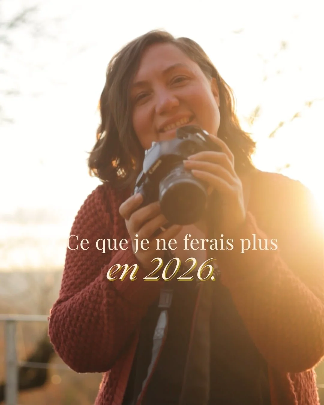 J&rsquo;ai tant de fois voulu t&rsquo;en parler.

Aujourd&rsquo;hui,
Je d&eacute;cide de m&rsquo;abandonner &agrave; ce que la Vie m&rsquo;offre et &agrave; cette voix qui guide nos pas !

✨Je veux me laisser surprendre par ce qui sera, 
🥰 &Ecirc;tr