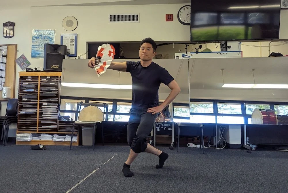 taiyo onoda onikenbai japanese folk dancer