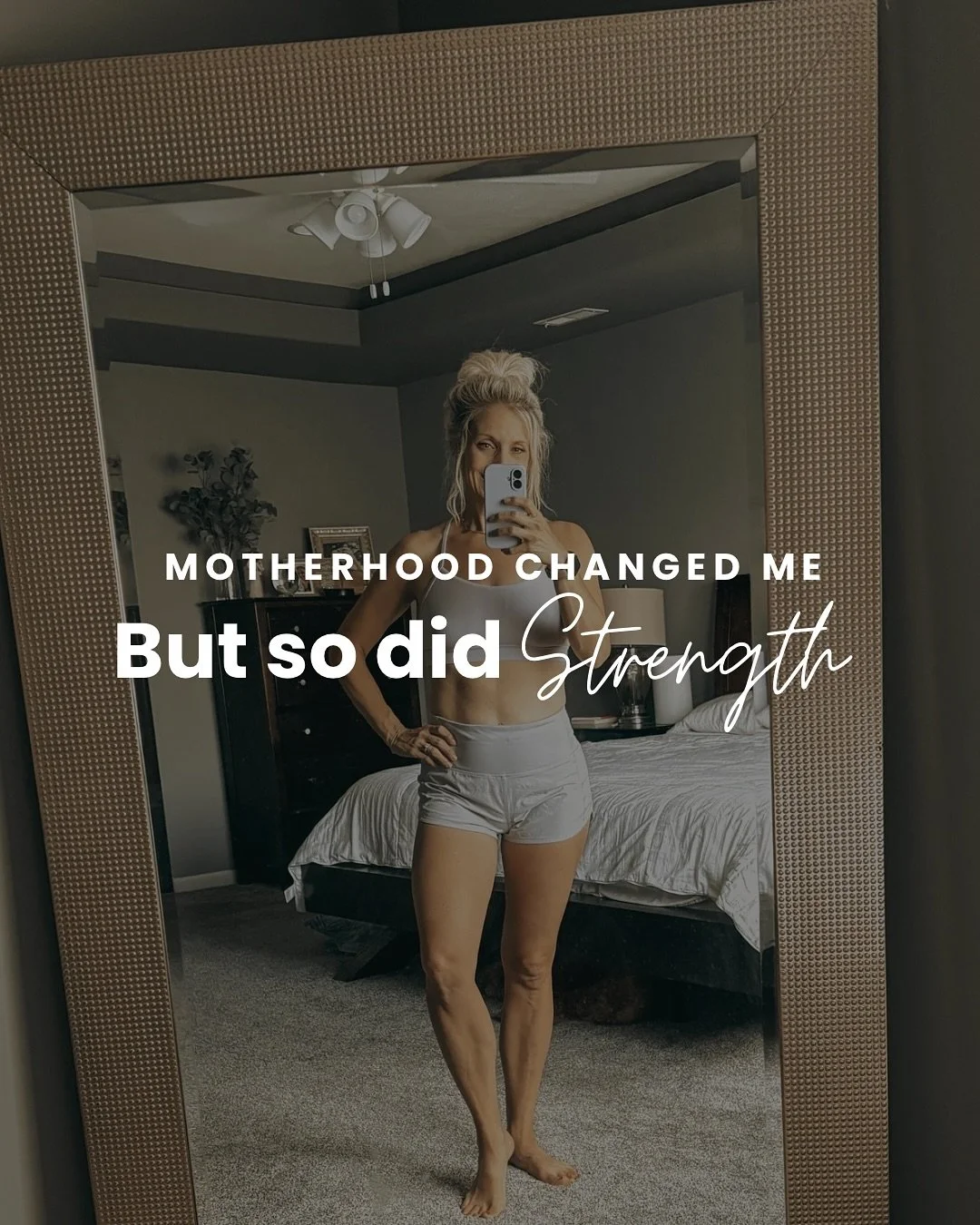 Motherhood changed me&hellip; but so did strength.

I used to be one of the slowest runners on my high school cross-country team.

If you&rsquo;d told teenage me that decades later I&rsquo;d be lifting almost twice my bodyweight and running faster th