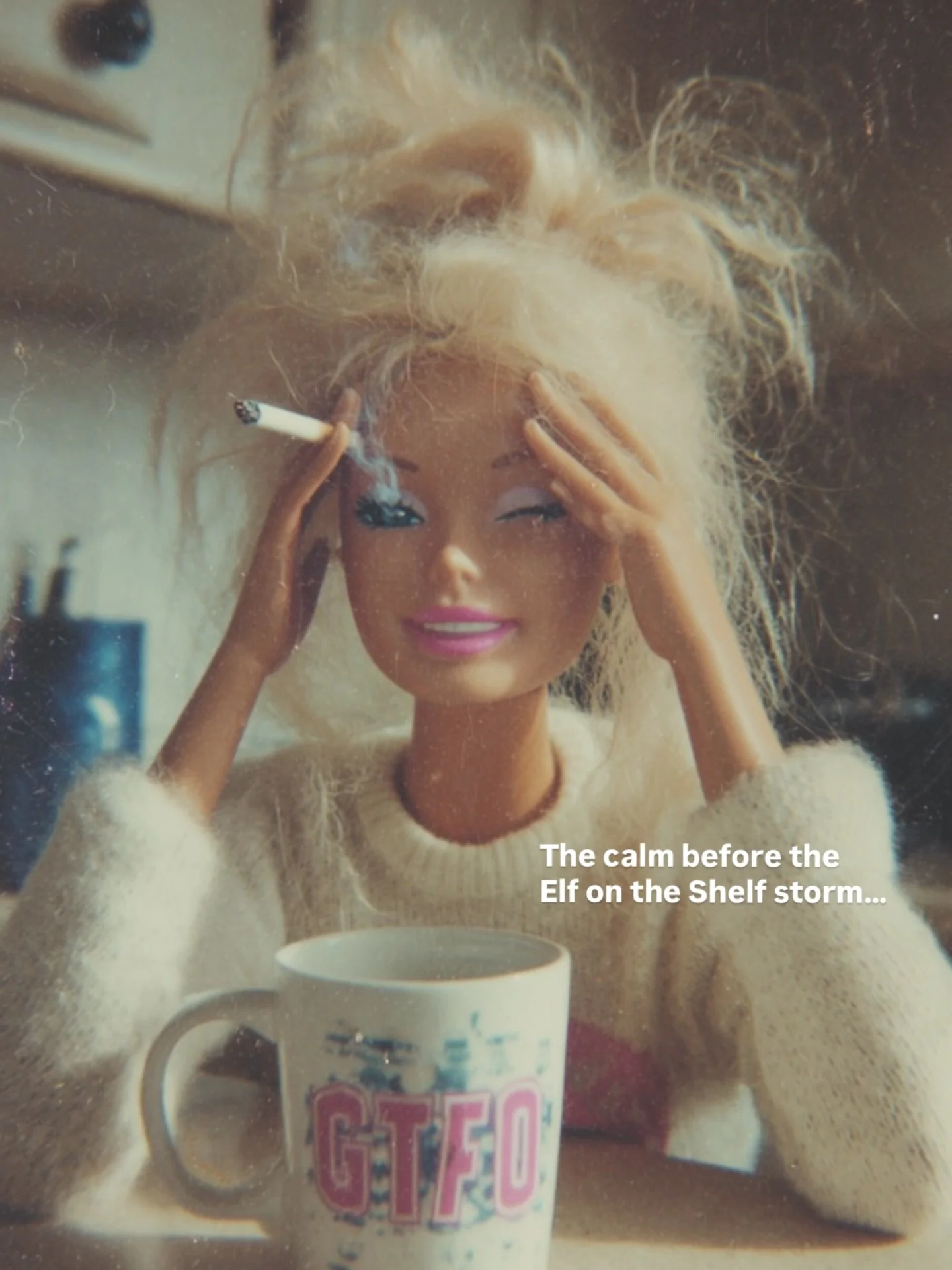 The calm before the Elf on the Shelf storm&hellip; aka the last moment of peace before I start forgetting to move that little dude every night on top of creating holiday magic, remembering 47 school events, and trying to keep everyone fed and alive. 