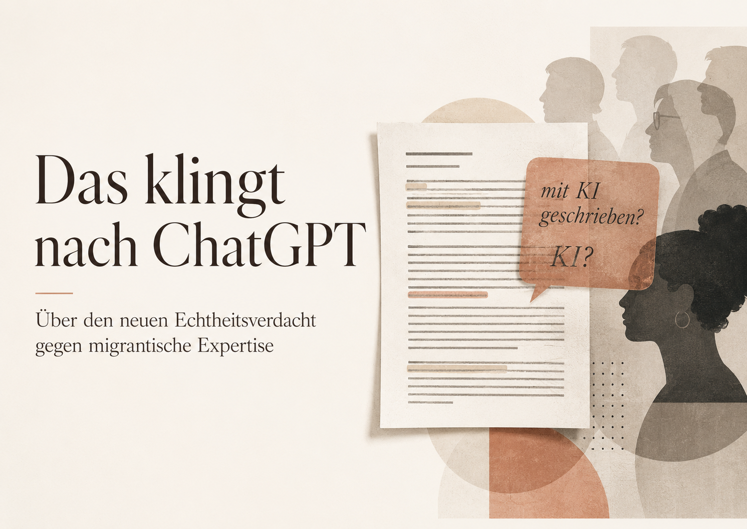 “Das klingt nach ChatGPT”