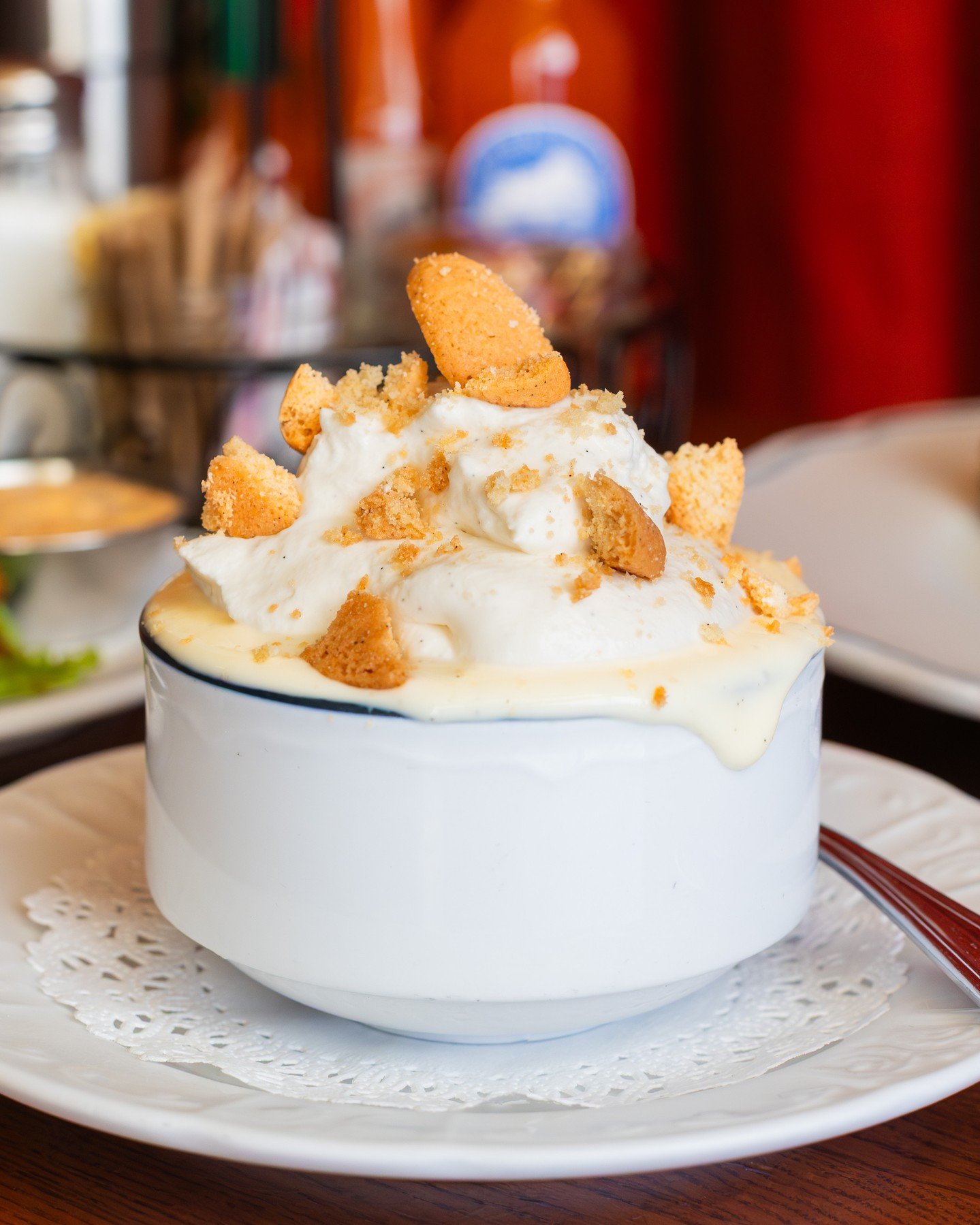 For anyone with a sweet tooth, indulge in our Banana Pudding⁠ 🤤 layers of sliced bananas and house-made vanilla wafers in creamy buttermilk pudding, finished with vanilla whipped cream and wafer crumble. Tonight&rsquo;s your last chance to enjoy our