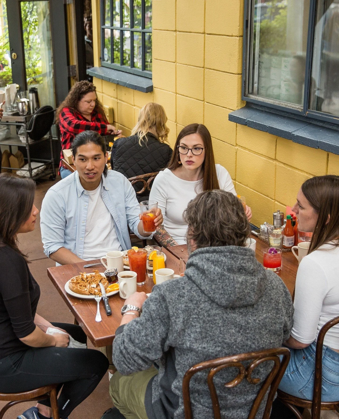 It&rsquo;s finally the end of the week, come celebrate with some of your favorite people!⁠
⁠
#screendoorpdx #pdxfood #portlandfood #travelportland