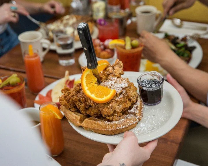 If chicken &amp; waffles are on your mind, you know exactly where to find us! 🍗🧇⁠
⁠
#screendoorpdx #pdxfood #portlandfood #travelportland #chickenandwaffles
