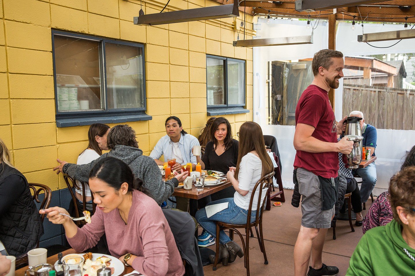Summer hours start tomorrow, Monday 6/8! 🌞⁠
⁠
Sunday&ndash;Thursday⁠
Brunch: 8:30am &ndash; 2:00pm⁠
Dinner: 4:30pm &ndash; 9:30pm⁠
⁠
Friday &amp; Saturday⁠
Brunch: 8:30am &ndash; 2:00pm⁠
Dinner: 4:30pm &ndash; 10:00pm⁠
⁠
Happy Hour⁠
Mon&ndash;Thurs: