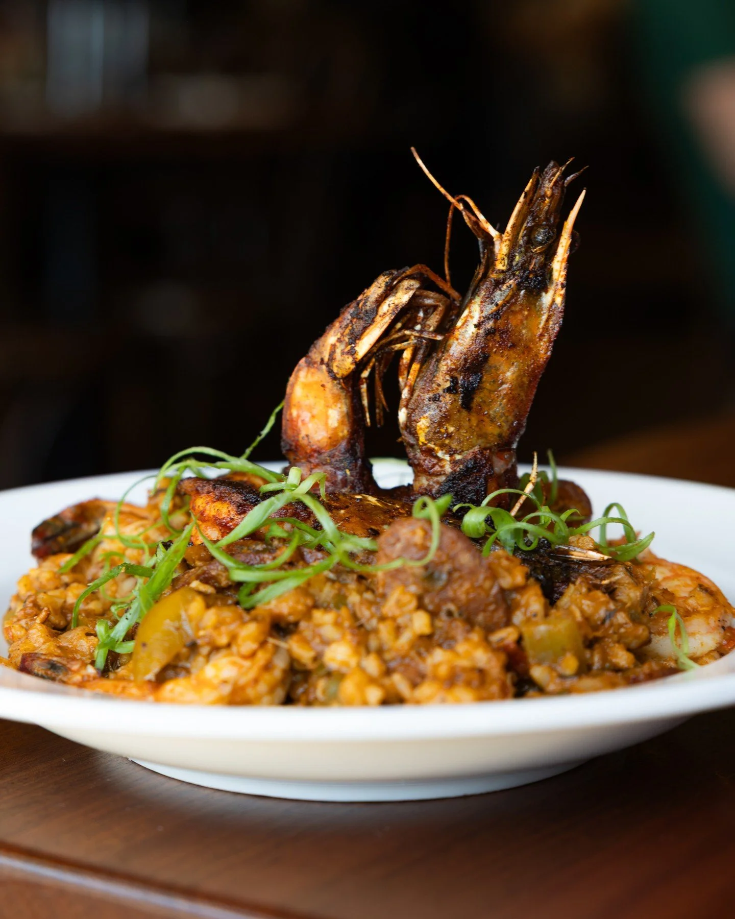 Our new summer dinner specials are bringing the heat! 🔥 Creole Jambalaya with smoked andouille sausage from Opelousas, Louisiana, wild-caught shrimp, tender chicken, Creole-spiced rice, &amp; topped with jumbo Kauai sweet prawns.⁠
⁠
Chef Dominic is 