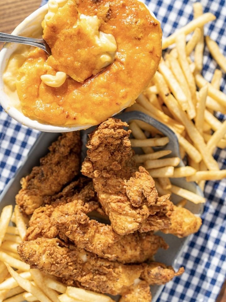A table full of Screen Door favorites, wherever you're spending the evening. Dine-in or order to-go through @toasttab, link in bio.⁠
⁠
#screendoorpdx #pdxfood #portlandfood