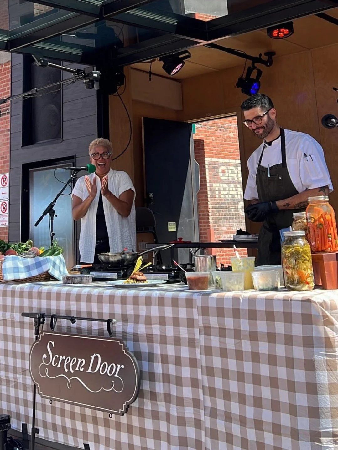Chef Dominic took over @pd_culinaryfarmersmarket at Sunday&rsquo;s Chef in the Market series! 🌽 He put some of summer&rsquo;s best produce to work, showing how we make our Summer Bean &amp; Corn Succotash.⁠

Find the recipe below!⁠
⁠
Summer Bean &am