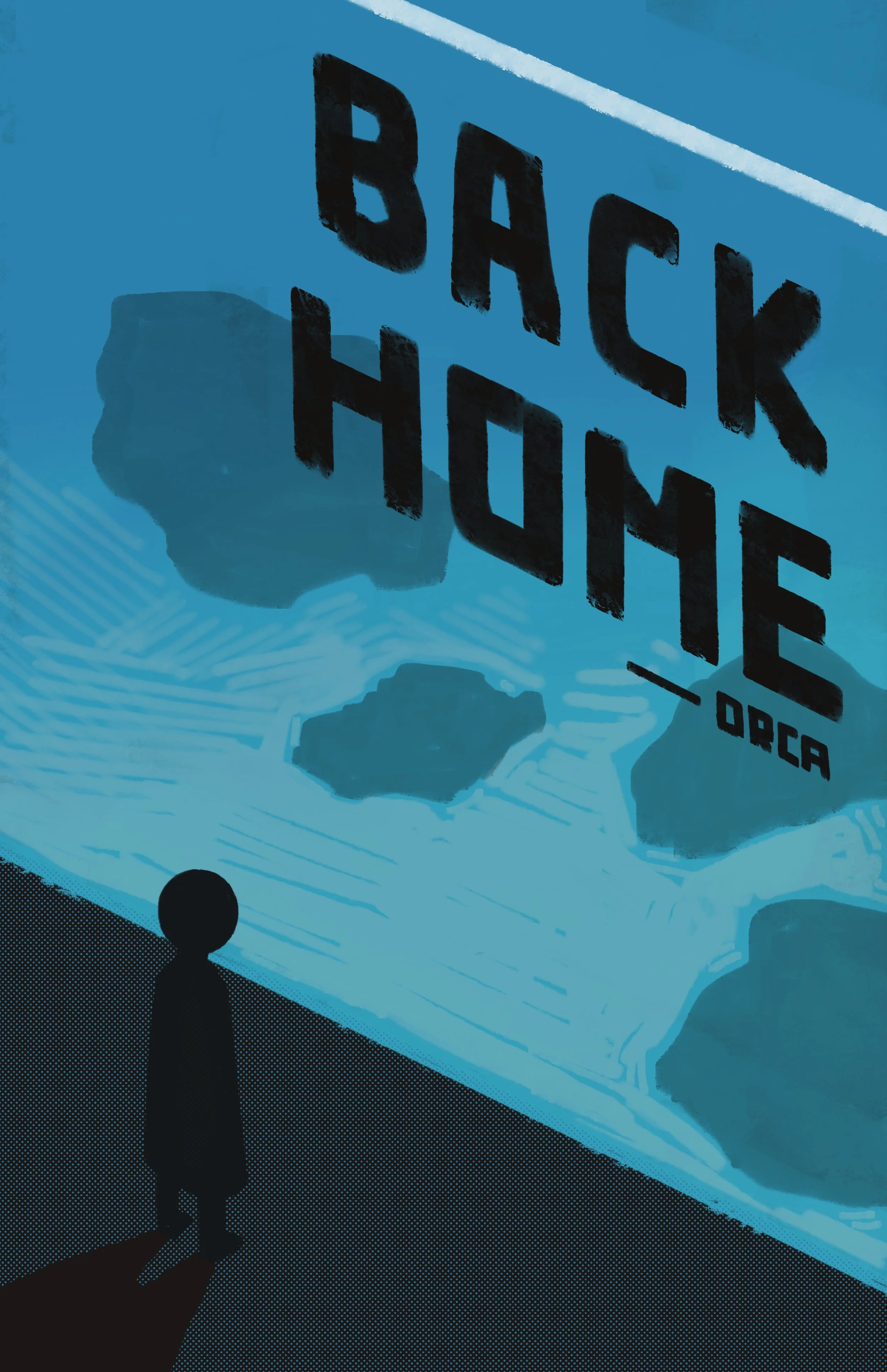 A poster made as a protest against Animal Cruelist.  This one is particularly about Orca in aquariums.