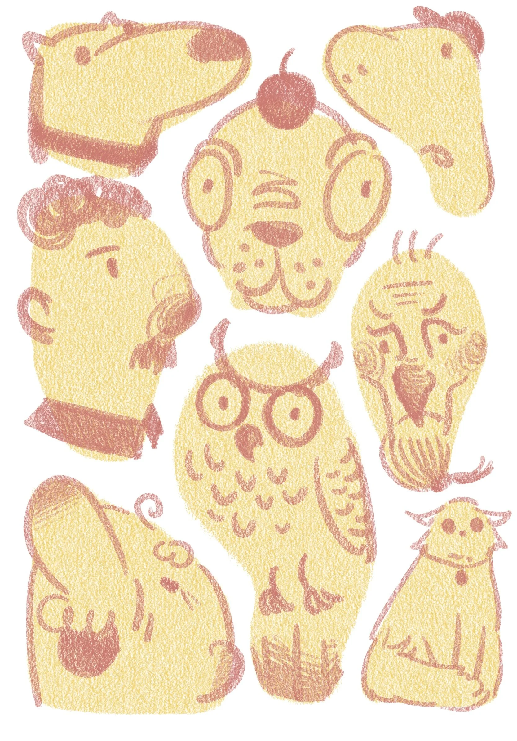 Blub drawing Studies