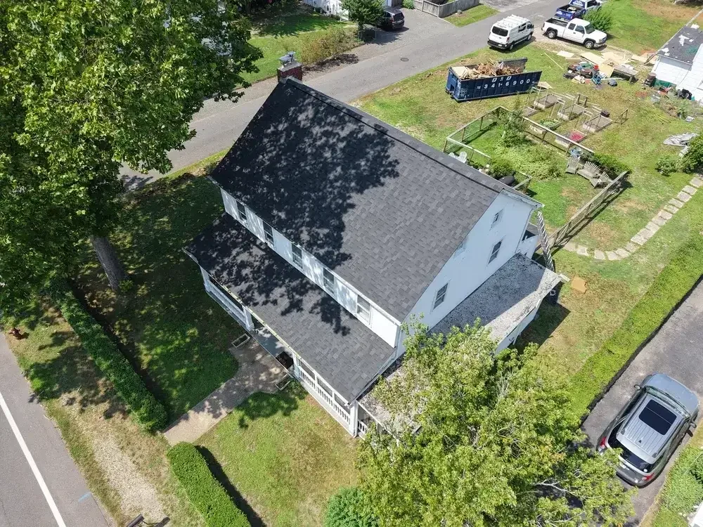 Commercial roofing installation on a business property in Little Egg Harbor, NJ