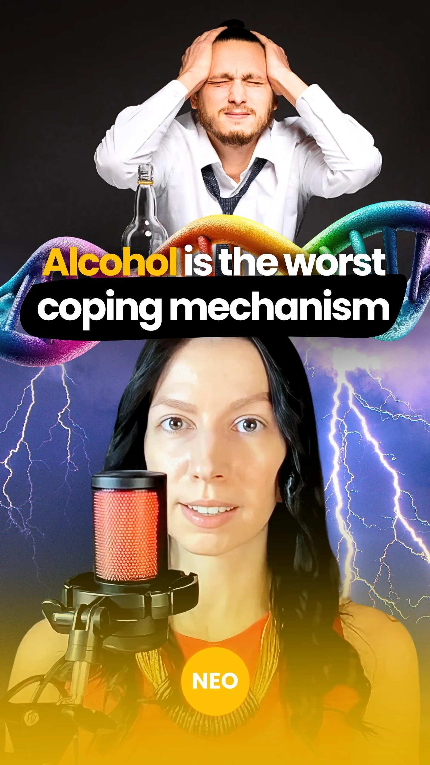 Alcohol is the Worst Coping Mechanism