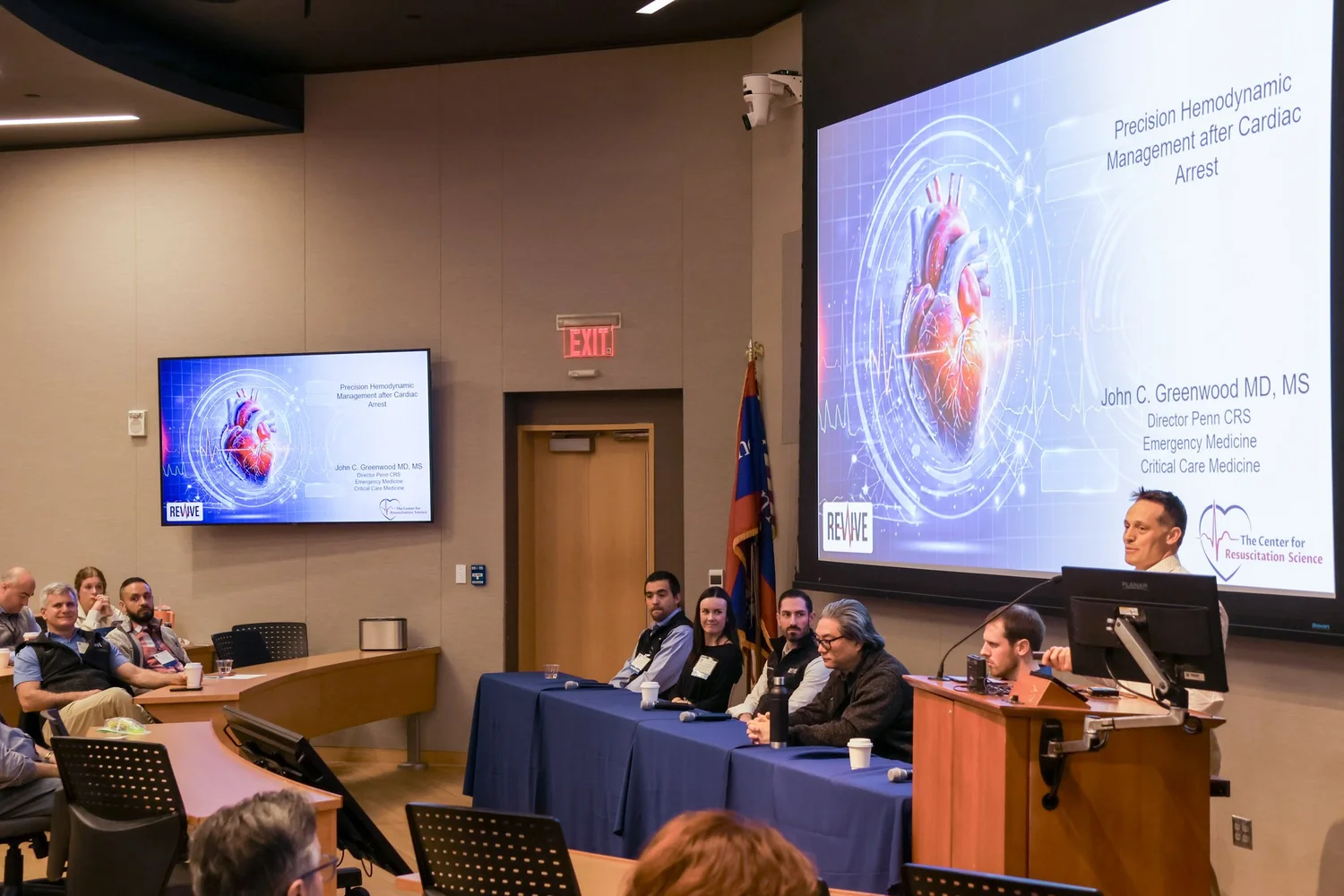 Clinicians training at a REVIVE hands-on session