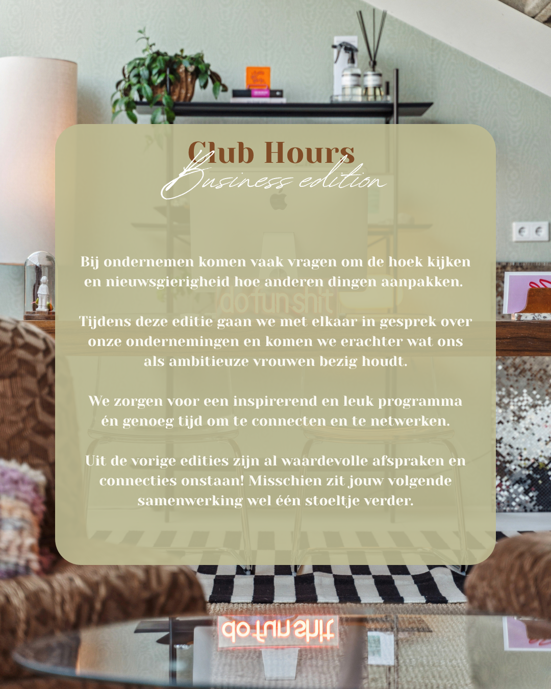 Business Club Hours - Zomereditie