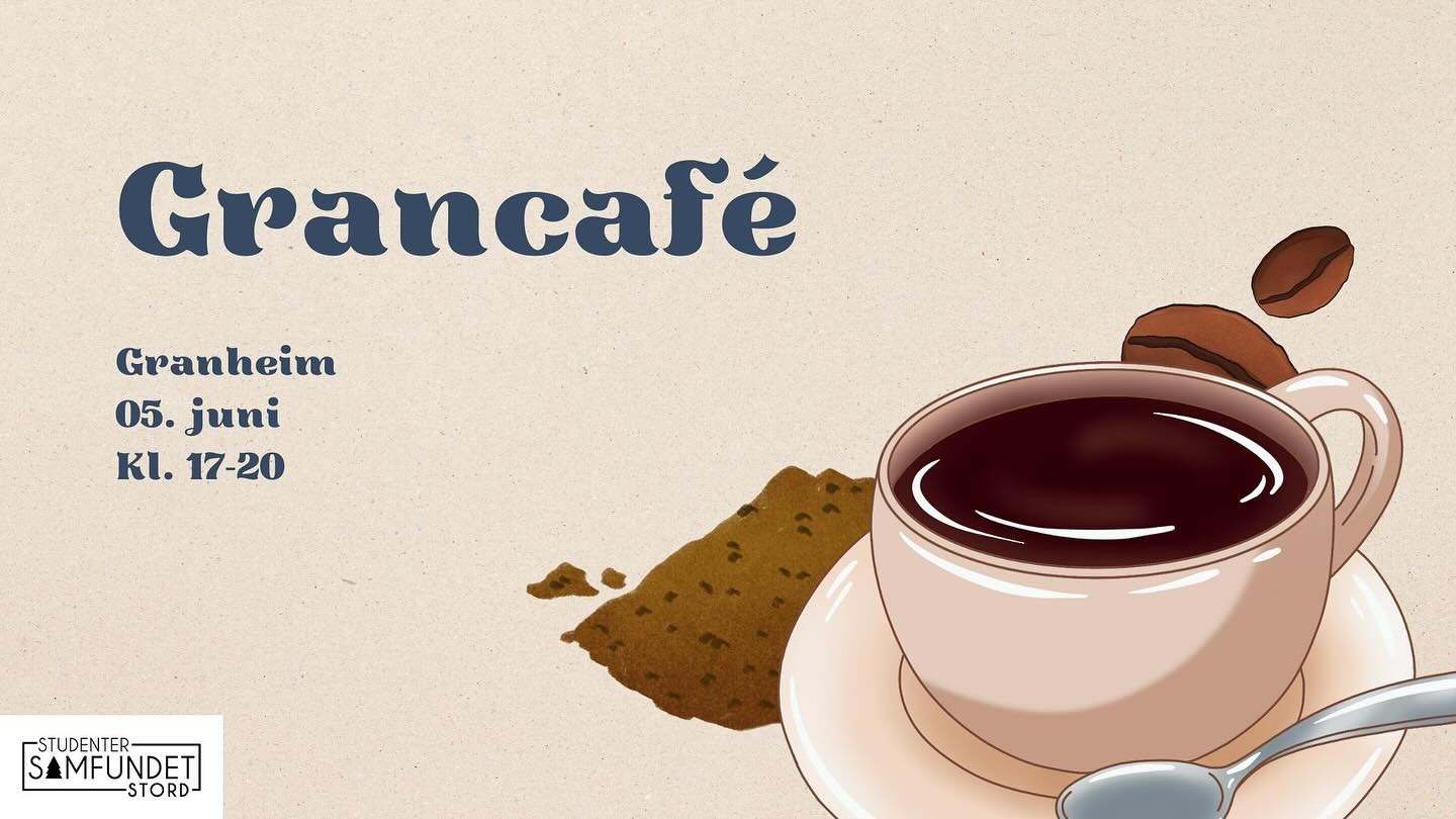 Trenger du et eksamensavbrekk!🤗 Vi i samfundet arrangerer caf&eacute; kos p&aring; Granheim 05.06.25 fra kl. 17-20☕️ vi holder &aring;pent hus for kos og hygge🫶🏼
💚Du kan komme for &aring; spille spill, gj&oslash;re en hobby, jobbe med skole eller