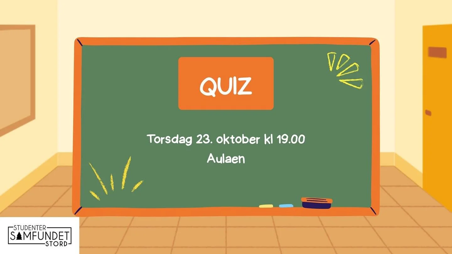 Quiz i kveld! Bli med🫶🏻🫶🏻
