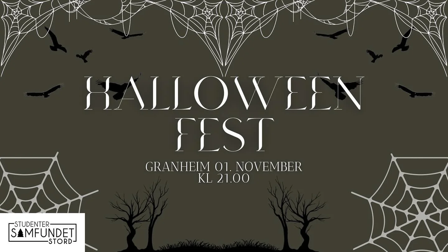 Oioioii! &Aring;rets halloween fest er rett rundt hj&oslash;rnet🤩 h&aring;per dere er like klare som vi er🤝🏼