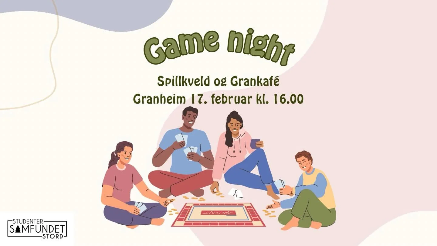 Blir spillkveld og kaf&eacute; p&aring; Granheim neste veke! Velkommen innom 🫶🏻