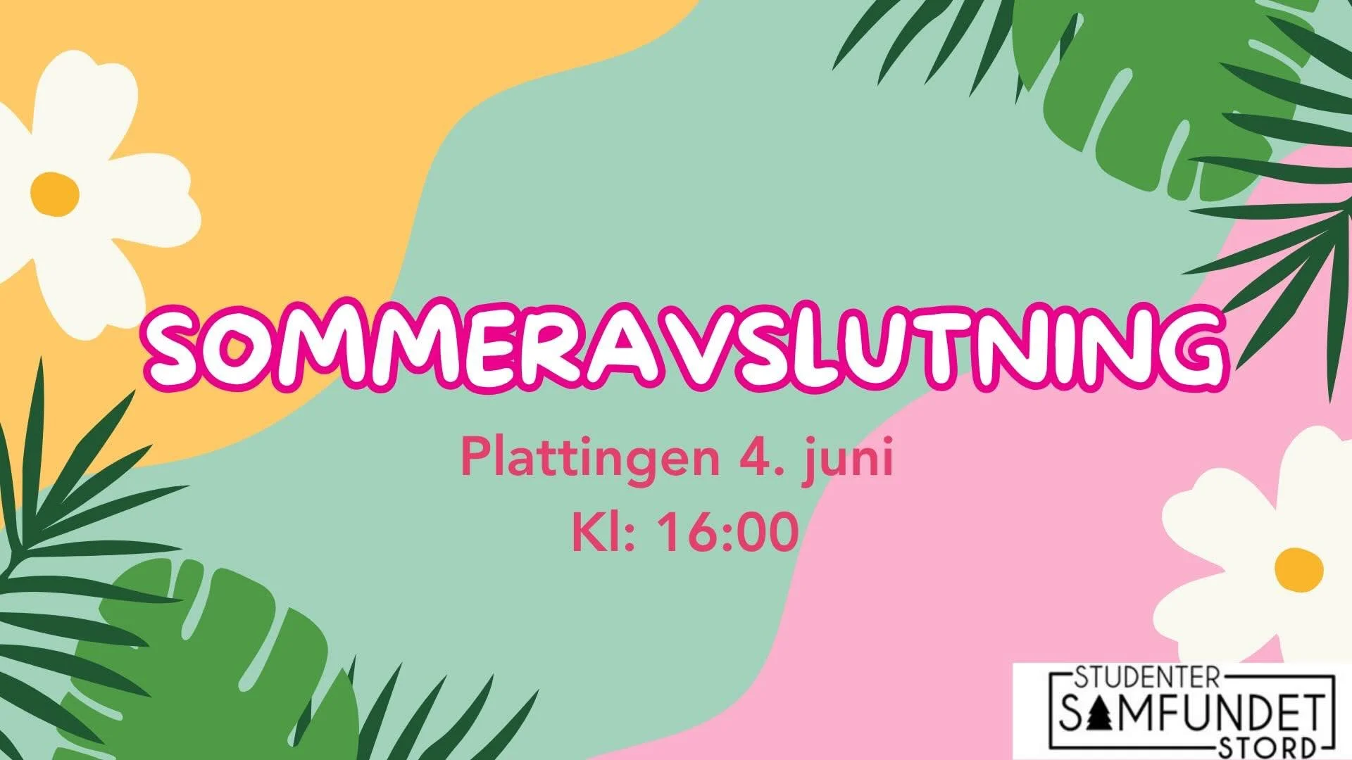 Sommeravslutning p&aring; plattingen 4. juni🫶🏻 bli med!☀️🩷