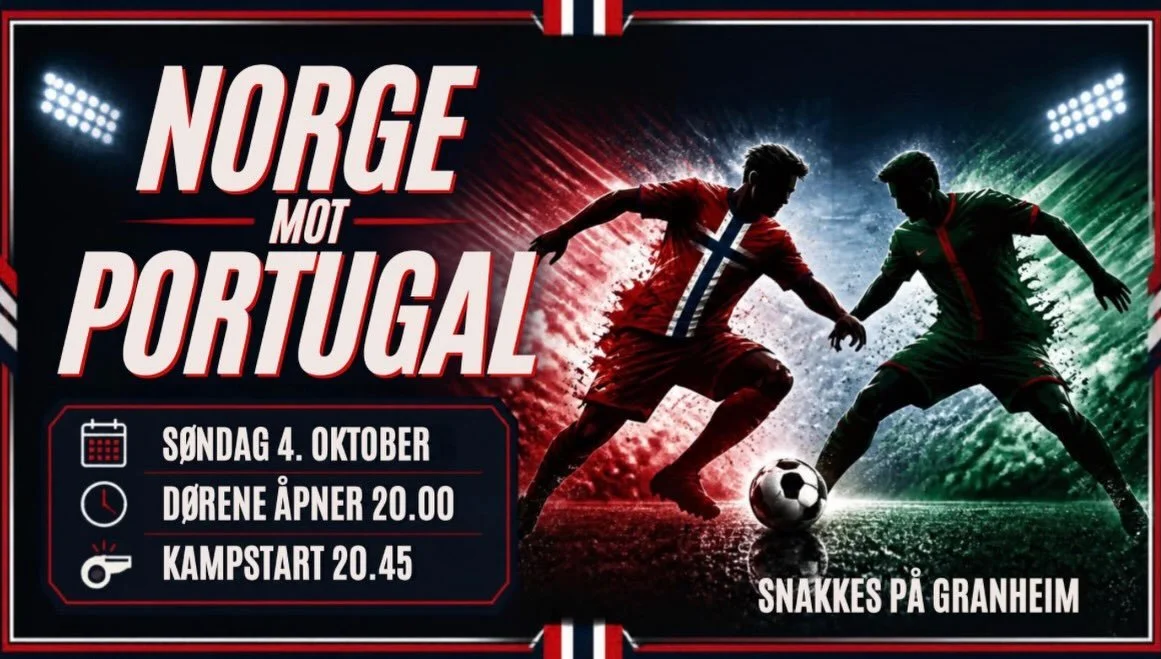 Kom &aring; bli med p&aring; fotball kveld p&aring; s&oslash;ndag!⚽️🥅

Mer info finner du p&aring; fb siden v&aring;r🫶🏼